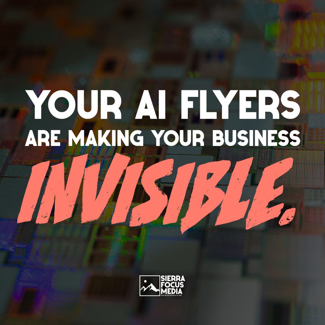 Why Your AI Flyers Are Making Your Business Invisible
